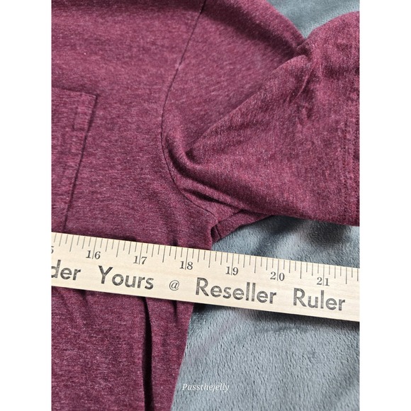 Johnnie O Polo Shirt Mens Small Red Cotton Golf Heather Logo Pocket UPF Stretch - Picture 8 of 10